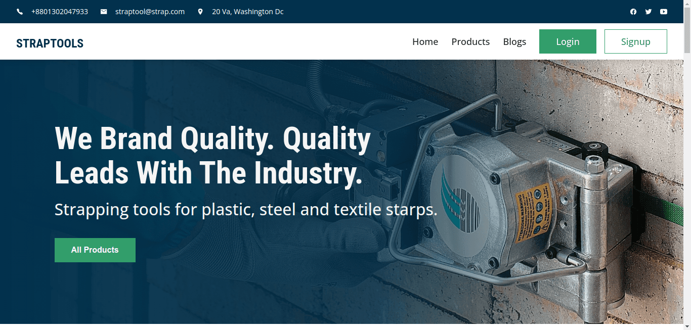 Tools Manufacturer Website